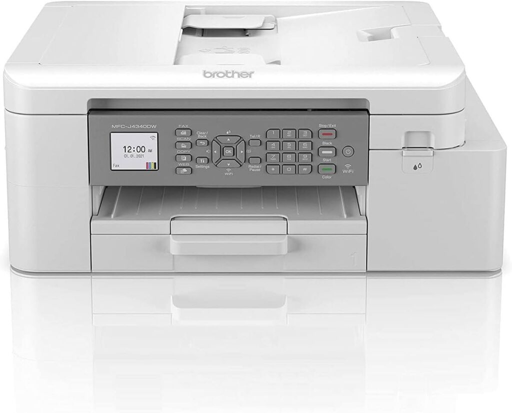 Brother MFC-J4340DW Stampante multifunzione inkjet professionale 4 in 1 con connettività wireless