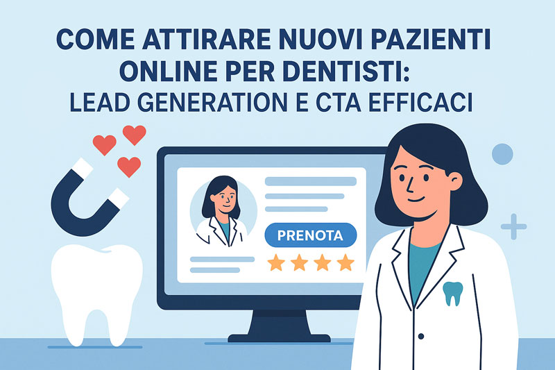Come attirare nuovi pazienti online per dentisti