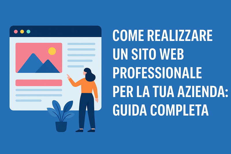 Come realizzare un sito web professionale per la tua azienda guida completa