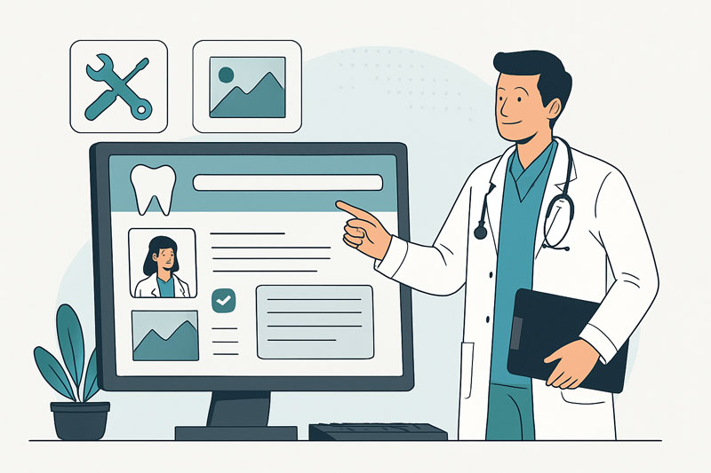 Restyling sito web per dentisti