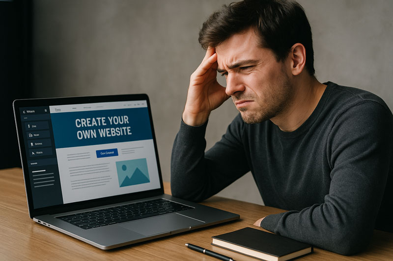 creare un sito web fai da te