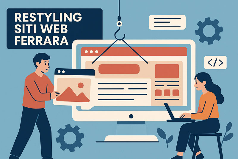 Restyling siti web Ferrara