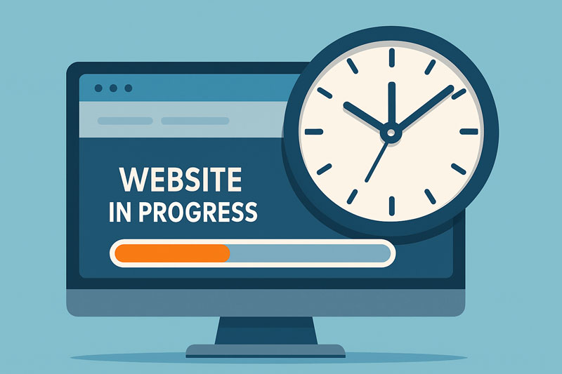 Quanto tempo ci vuole per realizzare un sito web professionale? Scopri le tempistiche