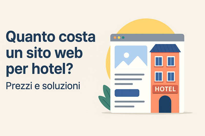 quanto costa un sito web per hotel