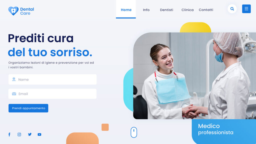 Realizzazione Siti Web Dentisti 4 Realizzazione siti web per dentisti
