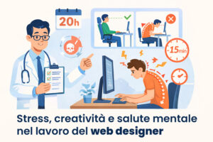 Stress, creatività e salute mentale nel lavoro del web designer